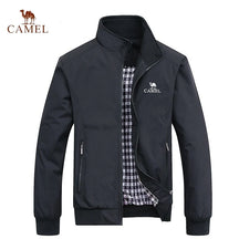 Embroidered CAMEL Spring and Autumn Casual Solid Color Fashion Slim Fit Bomb Jacket Jacket Baseball Jacket Men's Jacket M-6XL
