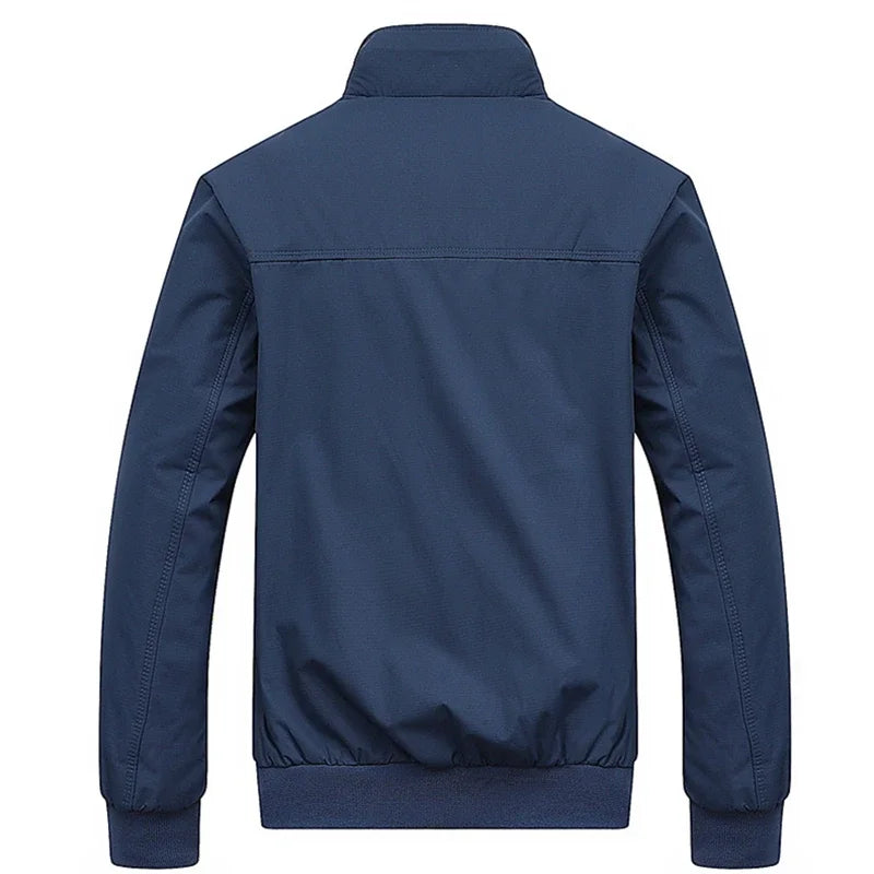 Embroidered CAMEL Spring and Autumn Casual Solid Color Fashion Slim Fit Bomb Jacket Jacket Baseball Jacket Men's Jacket M-6XL
