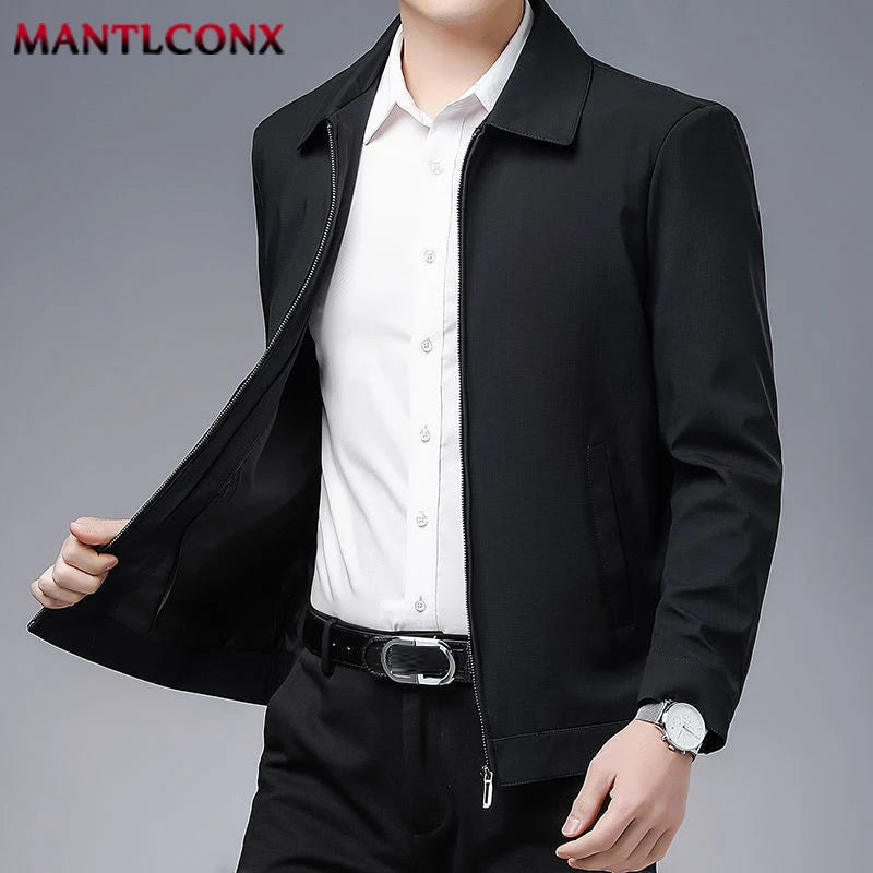 Newest Spring Jacket Men Casual Jacket Zipper Pocket Bomber Jacket Men's Jackets Slim Fit Luxury Baseball Coats L-3XL Outerwear