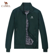 Embroidered CAMEL Spring and Autumn Casual Solid Color Fashion Slim Fit Bomb Jacket Jacket Baseball Jacket Men's Jacket M-6XL